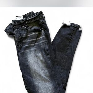 BKE Black Distressed Women Jeans